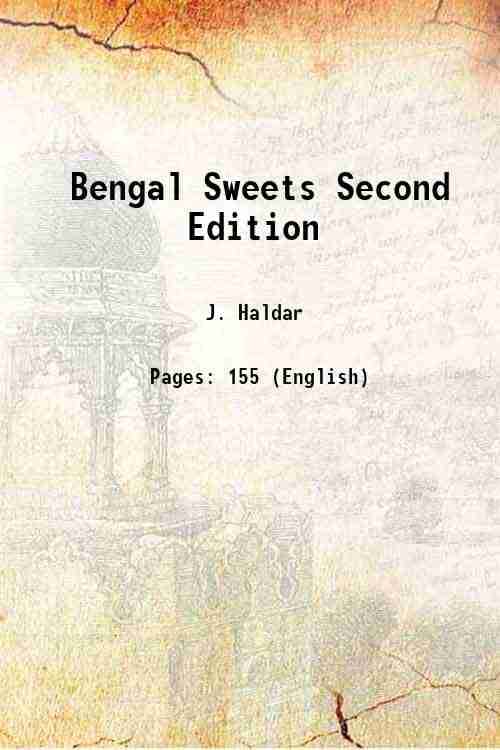     			Bengal Sweets Second Edition 1926