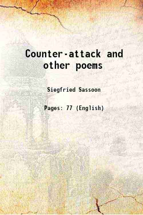     			Counter-attack and other poems 1918