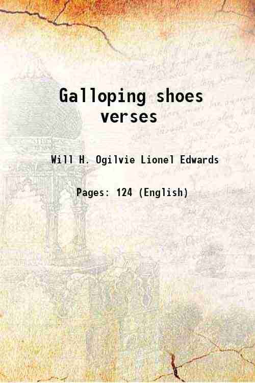    			Galloping shoes verses 1922