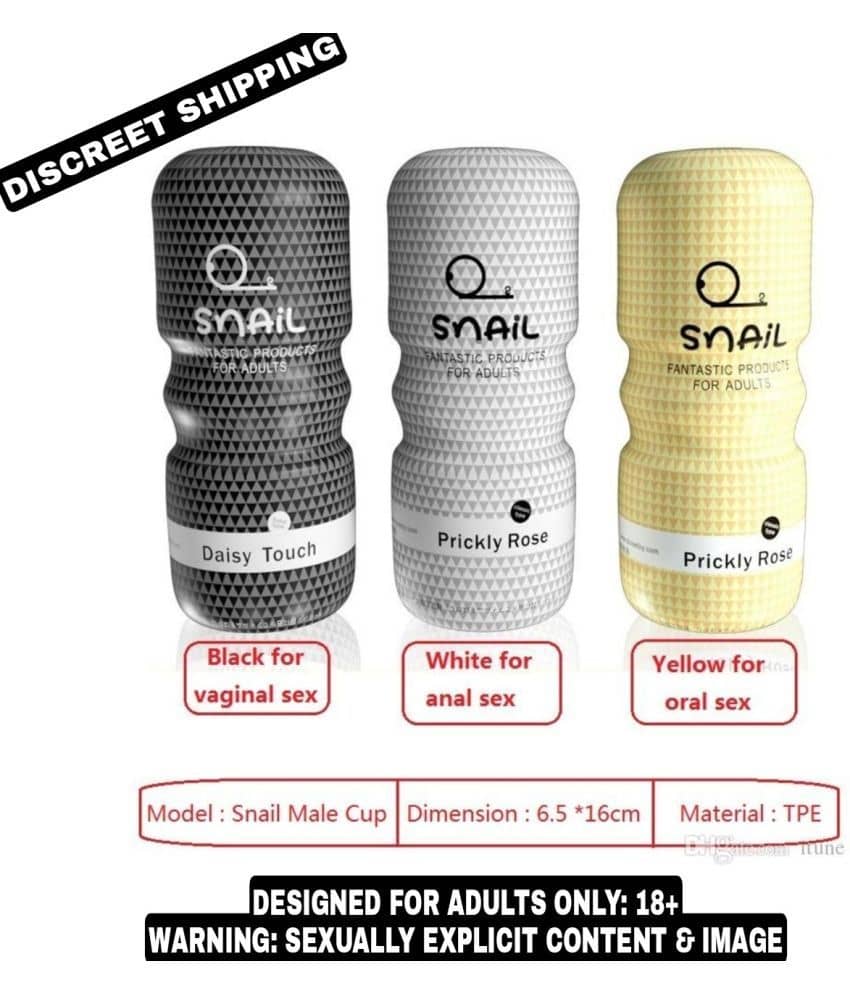 KAMAHOUSE SNAIL CUP MALE MASTURBATOR REALSTIC POCKET PUSSY FOR MEN