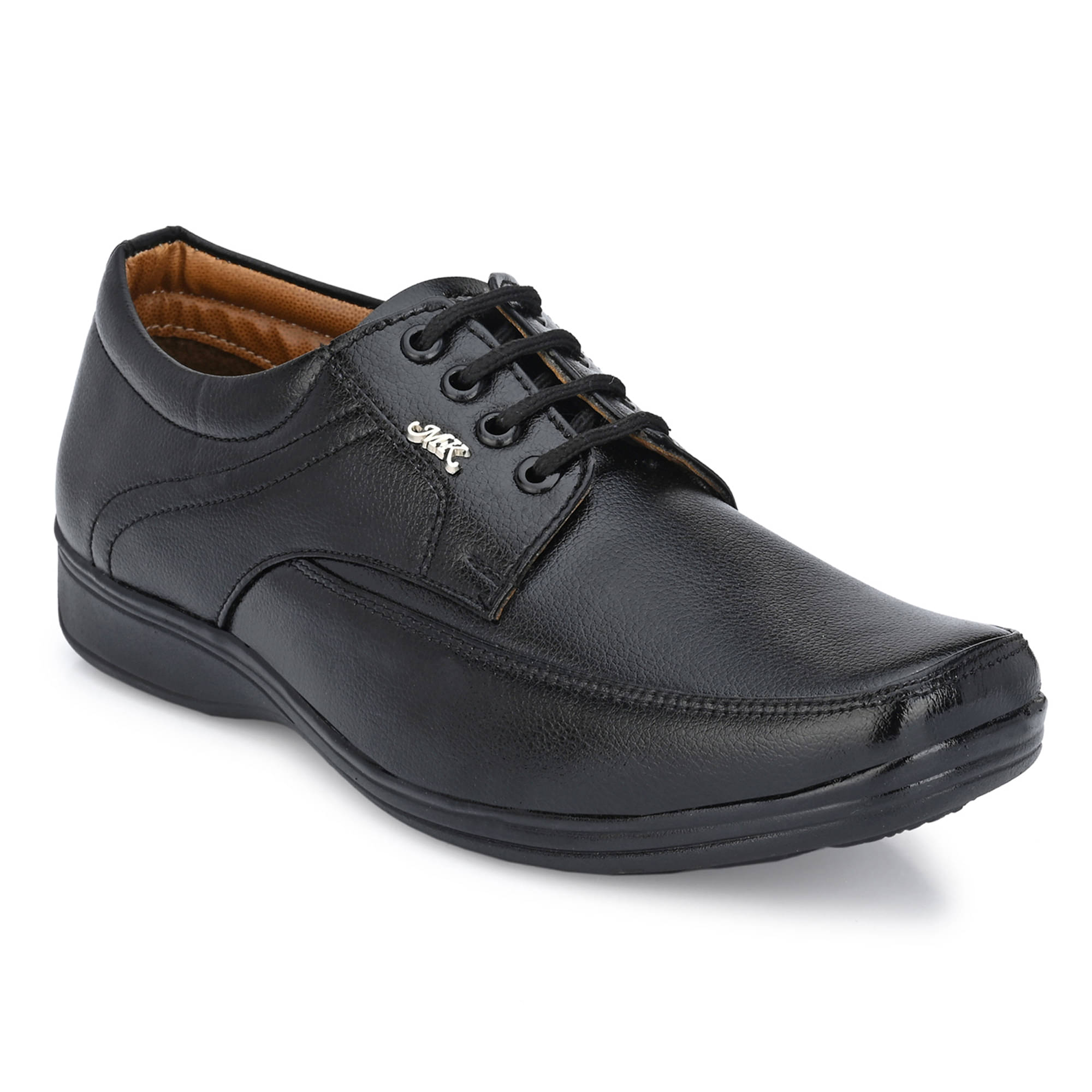 Leeport - Black Men's Derby Formal Shoes     			Leeport - Black Men's Derby Formal Shoes