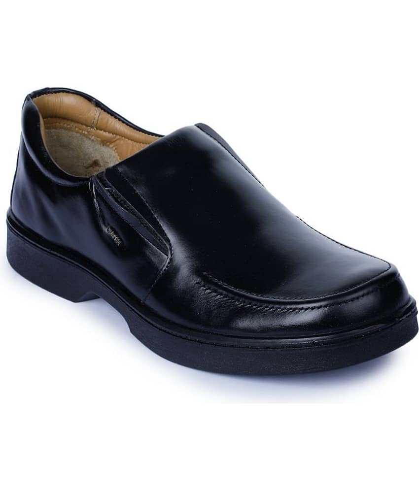 Liberty - Black Men's Slip On Formal Shoes - Formal Shoes | Buy online on ZillyBuy