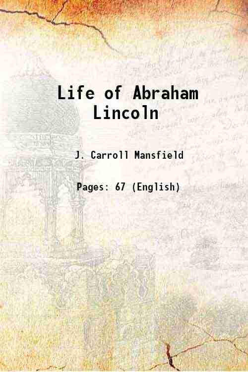     			Life of Abraham Lincoln