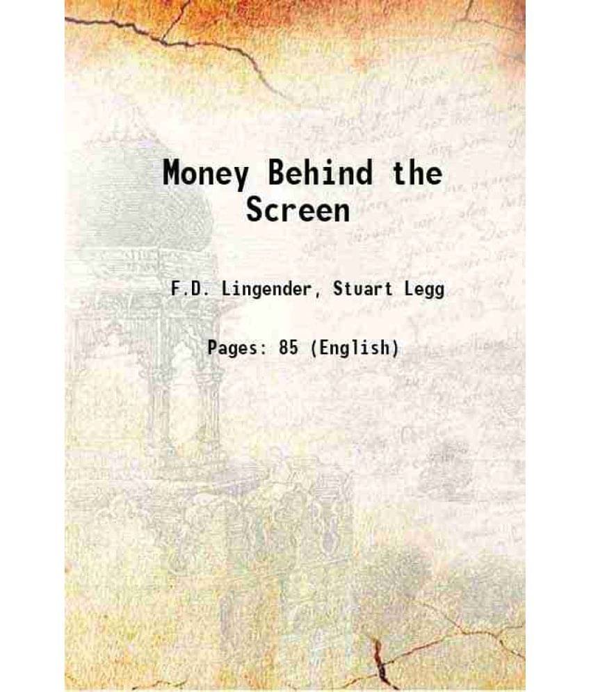     			Money Behind the Screen 1937