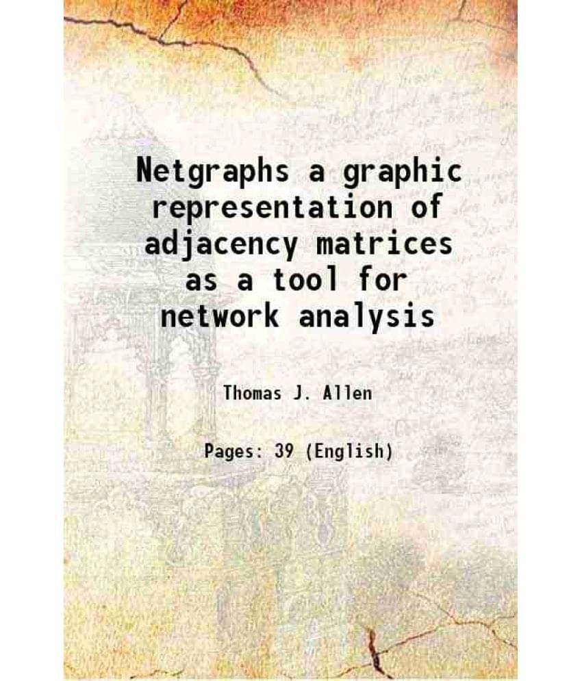 Netgraphs a graphic representation of adjacency matrices as a tool for network analysis 1989 Netgraphs a graphic representation of adjacency matrices as a tool for network analysis 1989