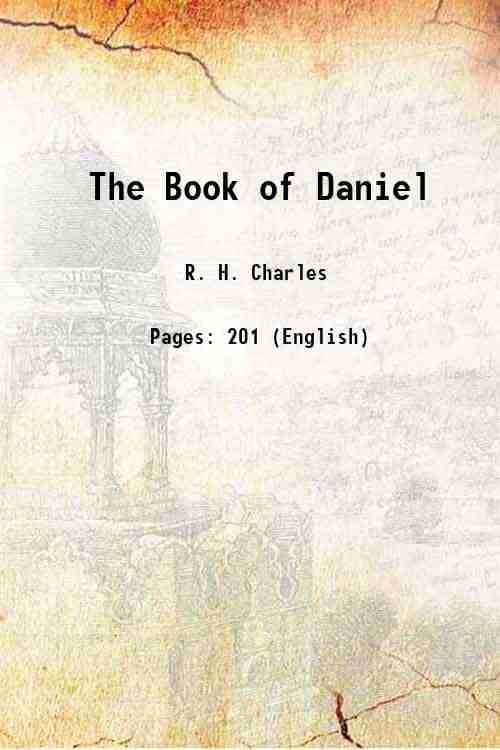     			The Book of Daniel Volume v.27 1910