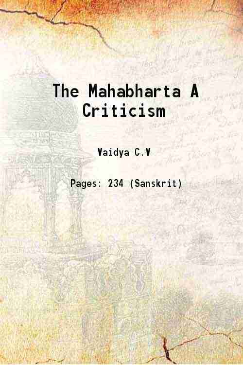     			The Mahabharta A Criticism 1095