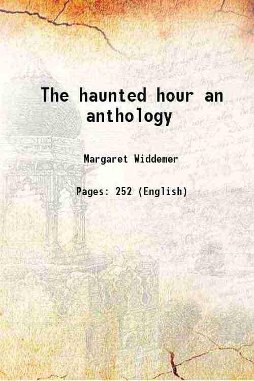     			The haunted hour an anthology 1920