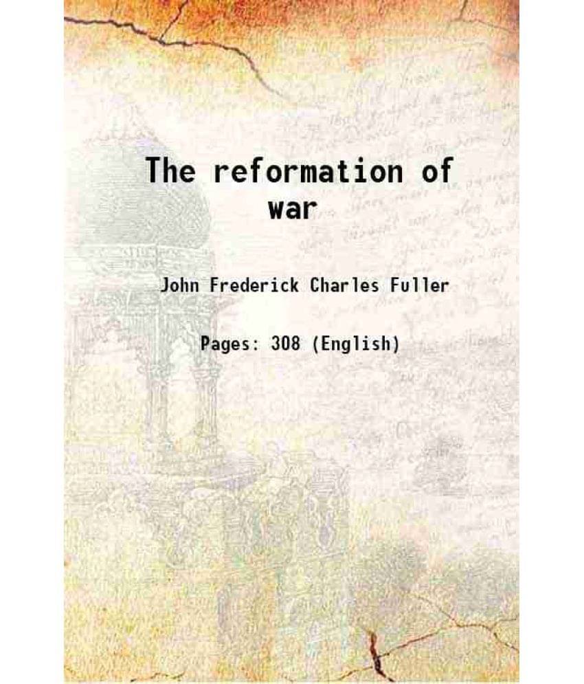     			The reformation of war 1923