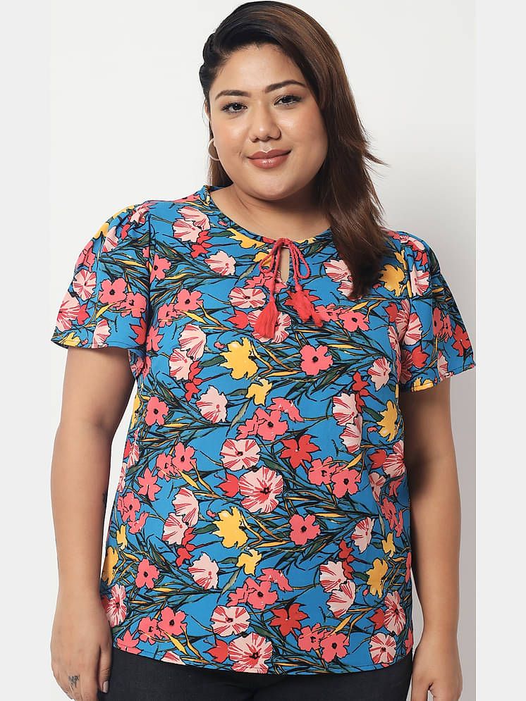 AUSTIVO Women's Viscose Regular Top Pink