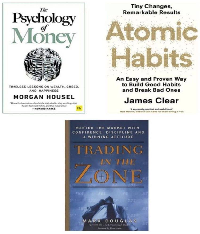 ( Combo of 3 ) Psychology of money + Atomic habit + Trending Zone ( paperback ) ( Combo of 3 ) Psychology of money + Atomic habit + Trending Zone ( paperback )