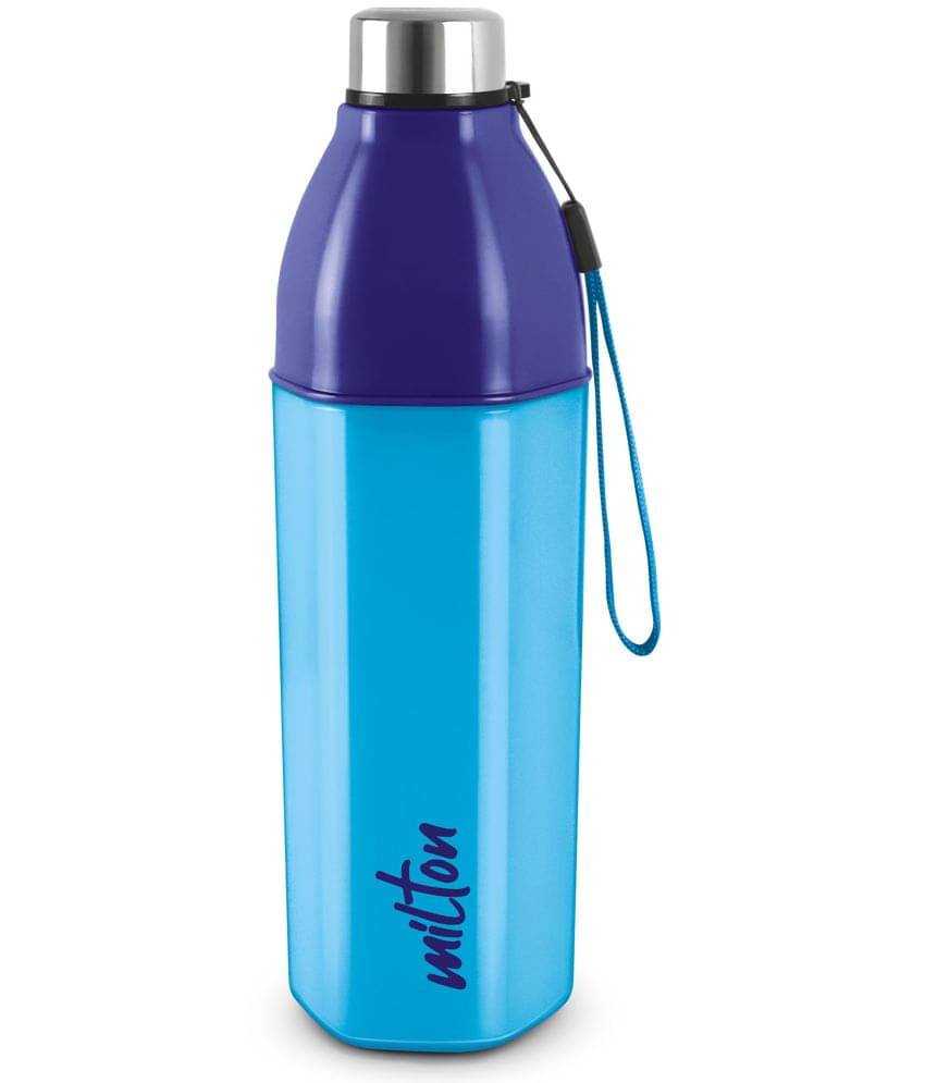 Milton - Kool hexone 900,Blue Blue School Water Bottle 720 mL ( Set of 1 ) Milton - Kool hexone 900,Blue Blue School Water Bottle 720 mL ( Set of 1 )