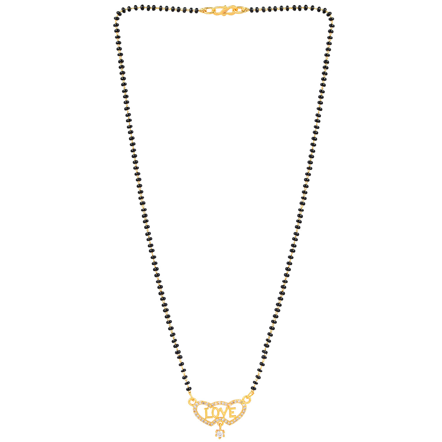 YAJUS - Golden Mangalsutra ( Pack of 1 )