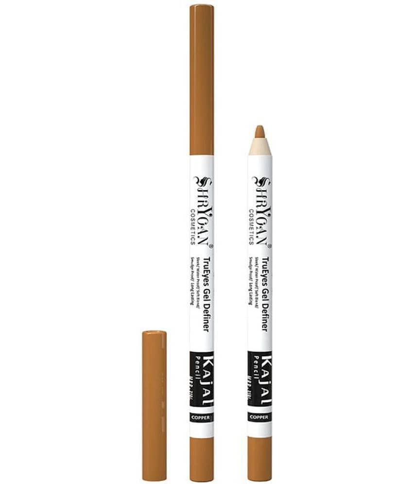 shryoan - Copper Natural Kajal 1 g Pencil ( Pack of 1 ) - Makeup - Eyes | Buy online on ZillyBuy