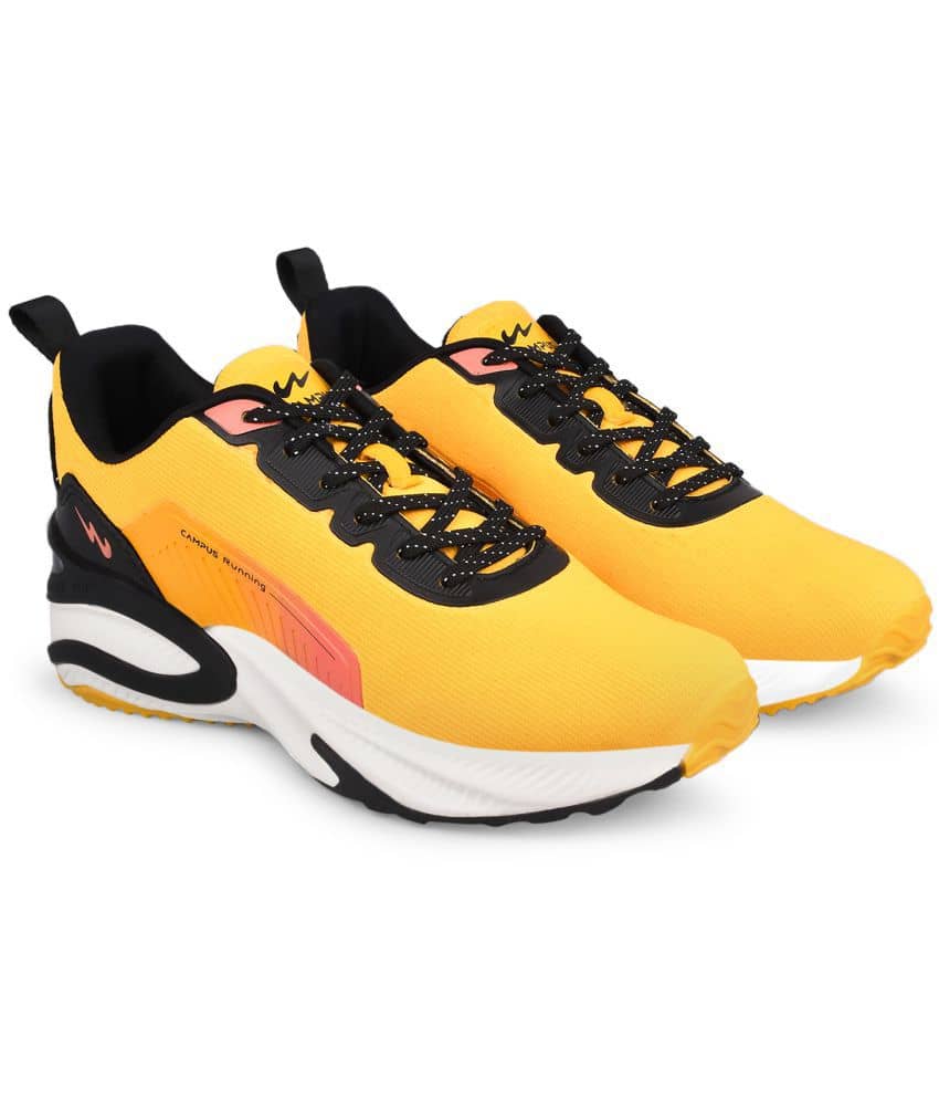 Campus - CAMP-HUSTUN Yellow Men's Sports Running Shoes - Sports Shoes | Buy online on ZillyBuy