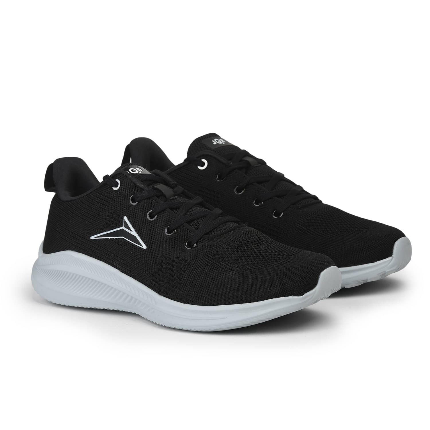    			JQR - SOFT 03 Black Men's Sports Running Shoes
