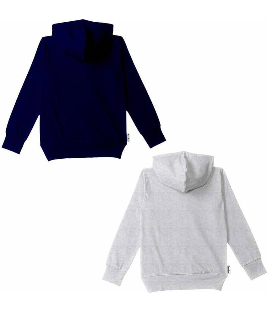 NammaBaby Pack of 2 Boys Cotton Blend Sweatshirt ( Multicolor )