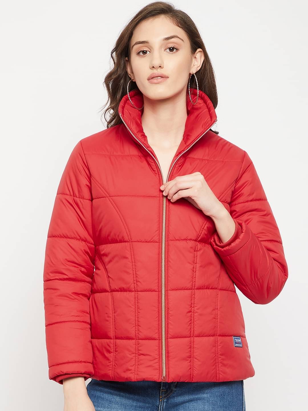 VERO AMORE "-" Polyester Blend Red Parka Jackets VERO AMORE "-" Polyester Blend Red Parka Jackets