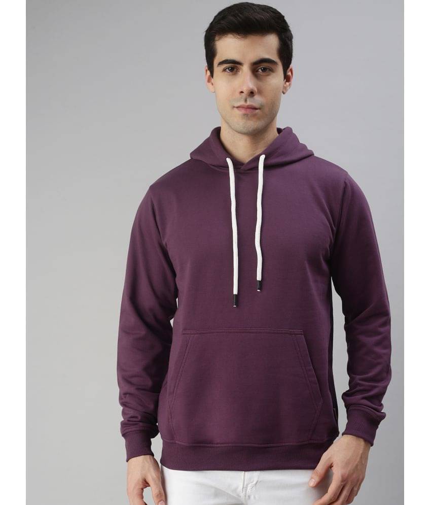 Veirdo - Purple Fleece Regular Fit Men's Sweatshirt ( Pack of 1 )     			Veirdo - Purple Fleece Regular Fit Men's Sweatshirt ( Pack of 1 )