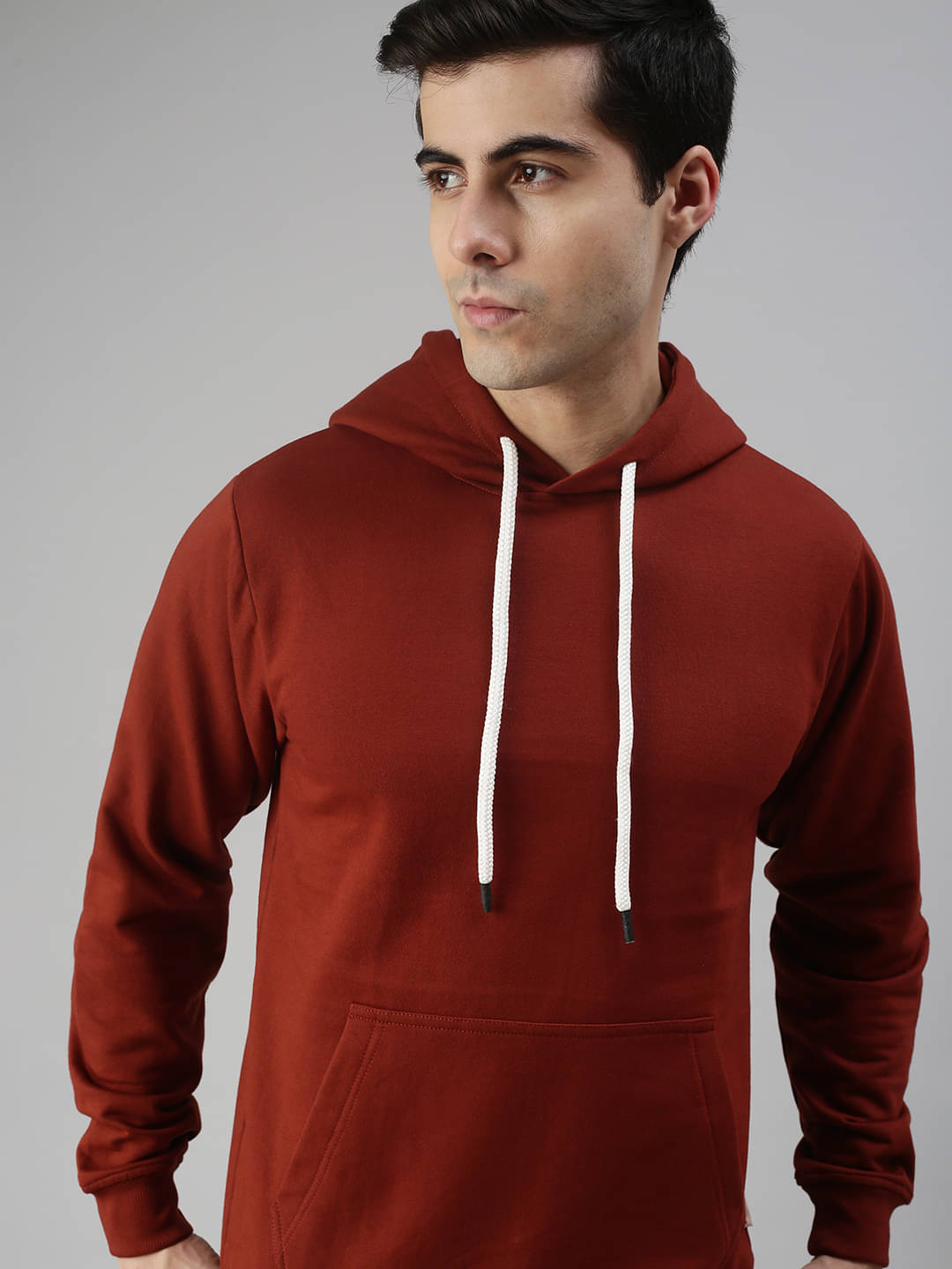 Veirdo - Rust Fleece Regular Fit Men's Sweatshirt ( Pack of 1 ) Veirdo - Rust Fleece Regular Fit Men's Sweatshirt ( Pack of 1 )