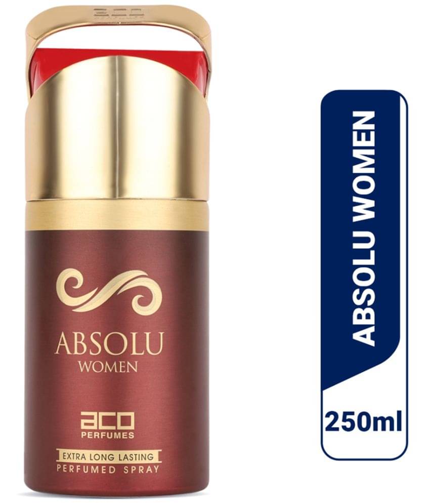     			aco perfumes - Absolu Deodorant, Long Lasting Fragrance Perfume Body Spray for Women 250 ml ( Pack of 1 )