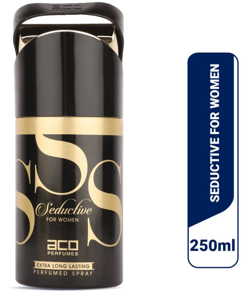 aco perfumes - Seductive Deodorant, Long Lasting Perfume Body Spray for Women 250 ml ( Pack of 1 )