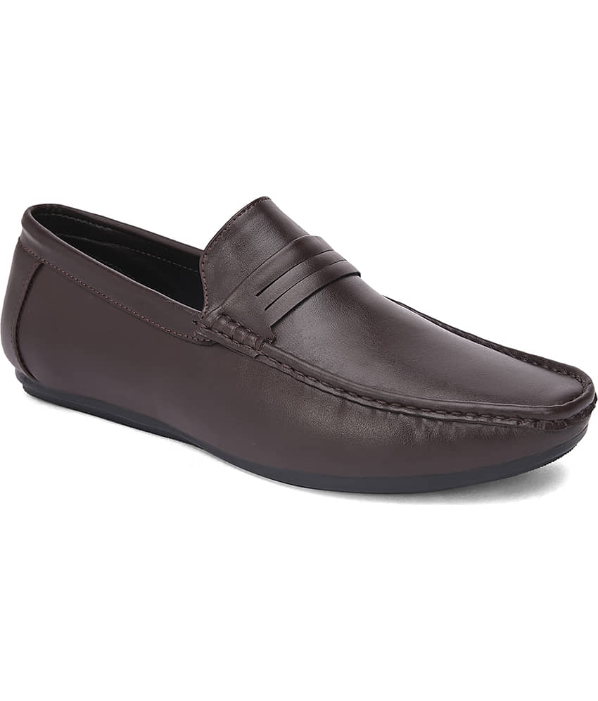 Fashion Victim - Brown Men's Slip on - Formal Shoes | Buy online on ZillyBuy