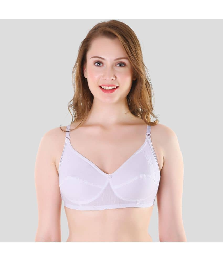 TCG Cotton Non Padded Women's Everyday Bra ( White )