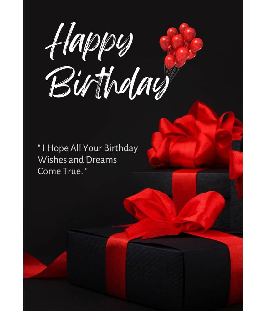     			AanyaCentric Birthday Greeting Card For Husband Wife Girlfriend Boyfriend Lover