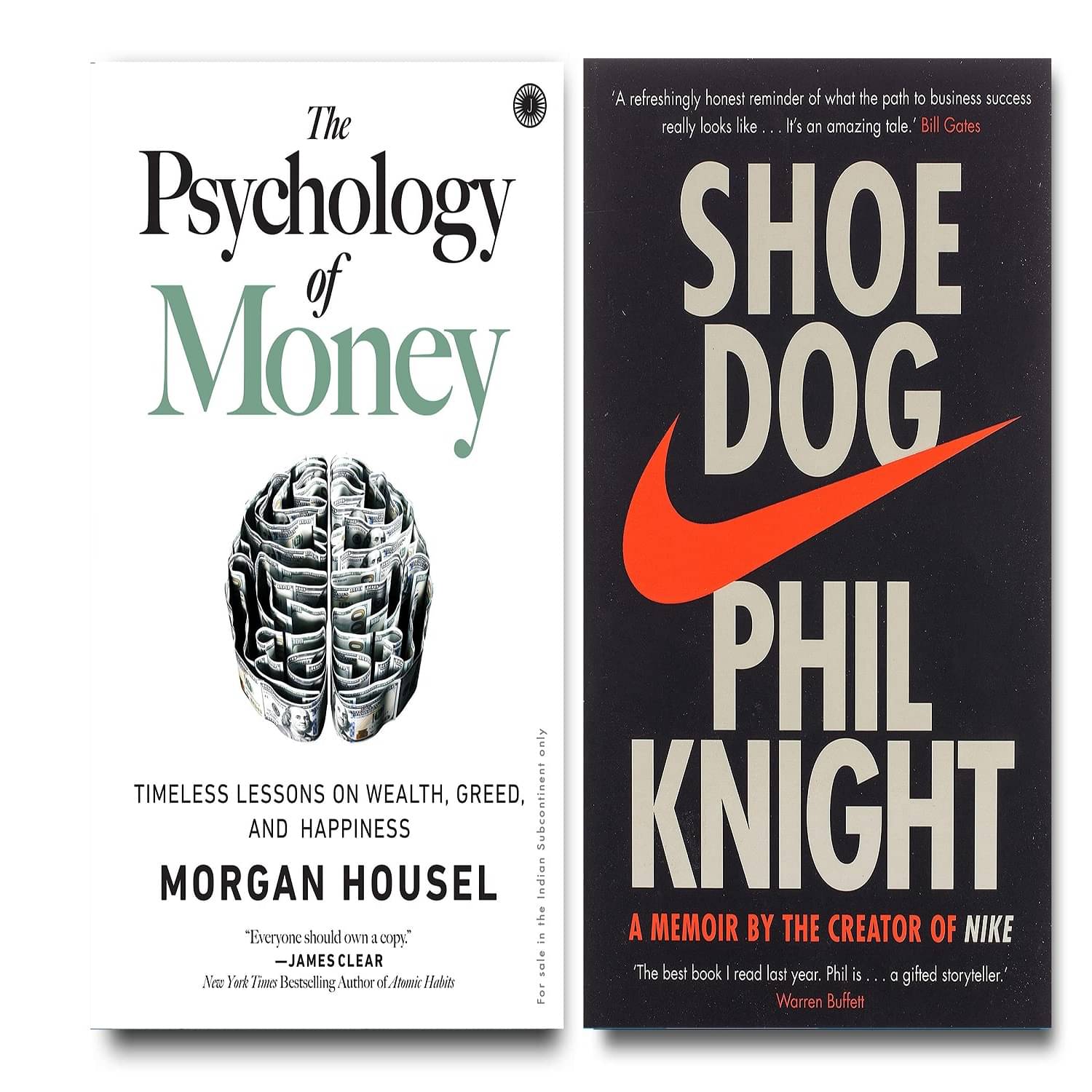 (Combo of 2 books)The Psychology of Money & Shoe Dog ( Paperback) (Combo of 2 books)The Psychology of Money & Shoe Dog ( Paperback)