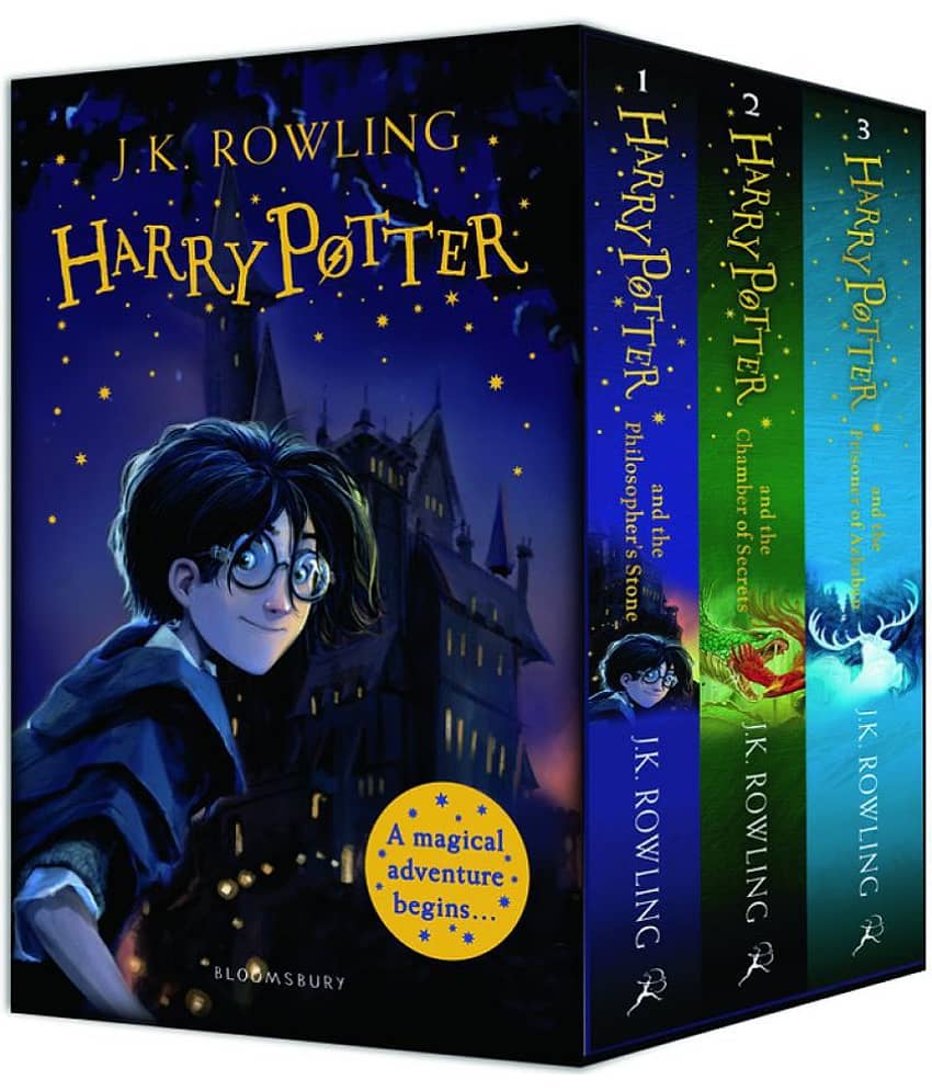 Harry Potter 1-3 Box Set: A Magical By J.K. Rowling - Stationery | Buy online on ZillyBuy