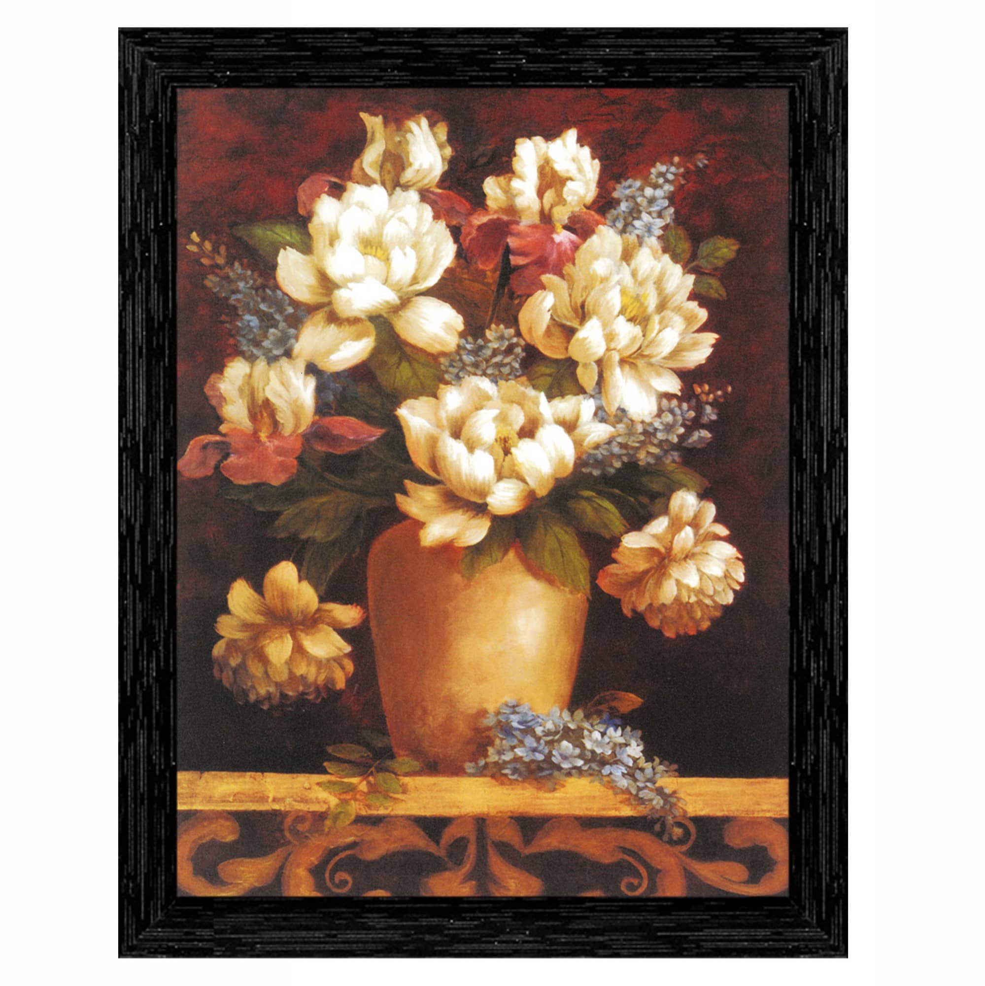 Indianara - Floral Painting With Frame