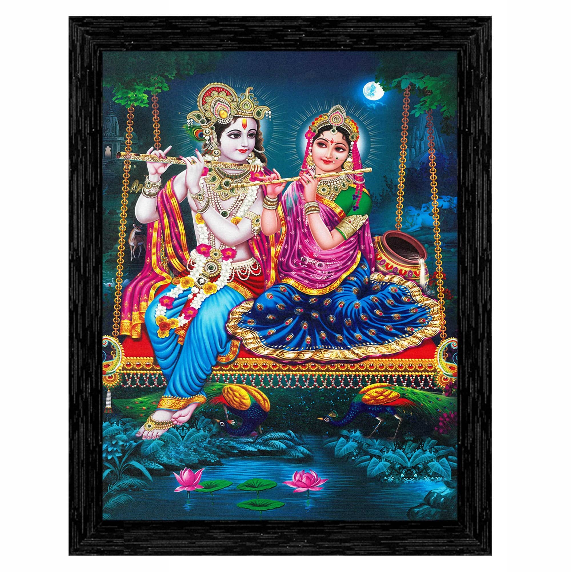 Indianara - Religious Painting With Frame