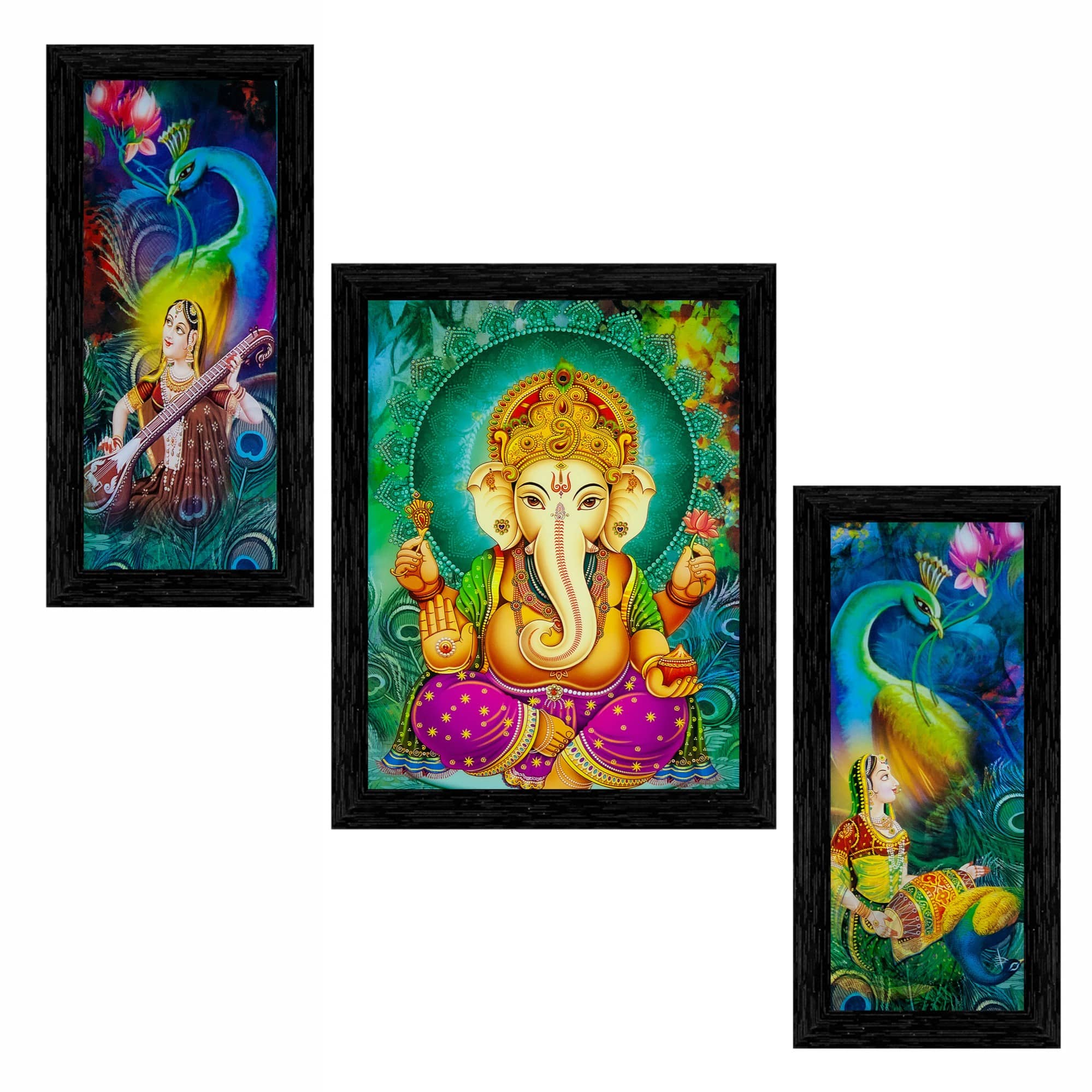 Indianara - Religious Painting With Frame