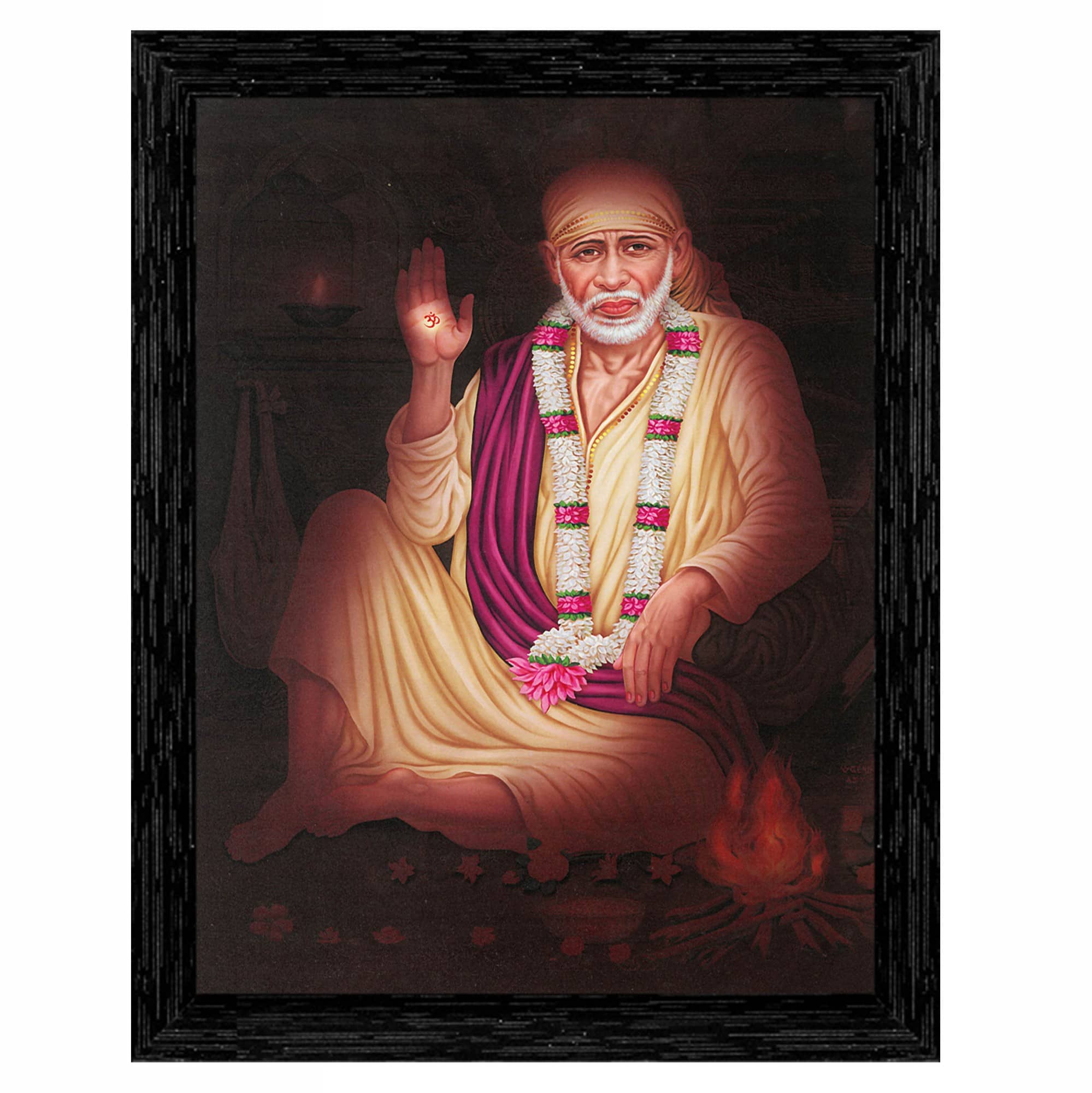 Indianara - Religious Painting With Frame