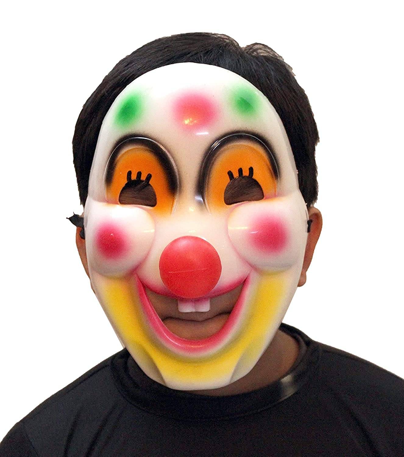 Kaku Fancy Dresses Joker Face/Clown Face/Party Prop Joker Face for Kids - Multicolor, Freesize, For Boys & Girls Kaku Fancy Dresses Joker Face/Clown Face/Party Prop Joker Face for Kids - Multicolor, Freesize, For Boys & Girls