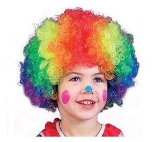 Kaku Fancy Dresses Multicolor Joker Wig Party Prop Party Favour -Multicolor, Freesize, for Boys & Girls Kaku Fancy Dresses Multicolor Joker Wig Party Prop Party Favour -Multicolor, Freesize, for Boys & Girls