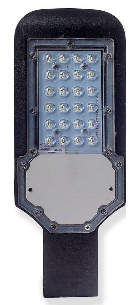     			Keshvas 24W BIS Approved Polycarbonate Body LENS LED Street Lights Cool Day Light - Pack of 1