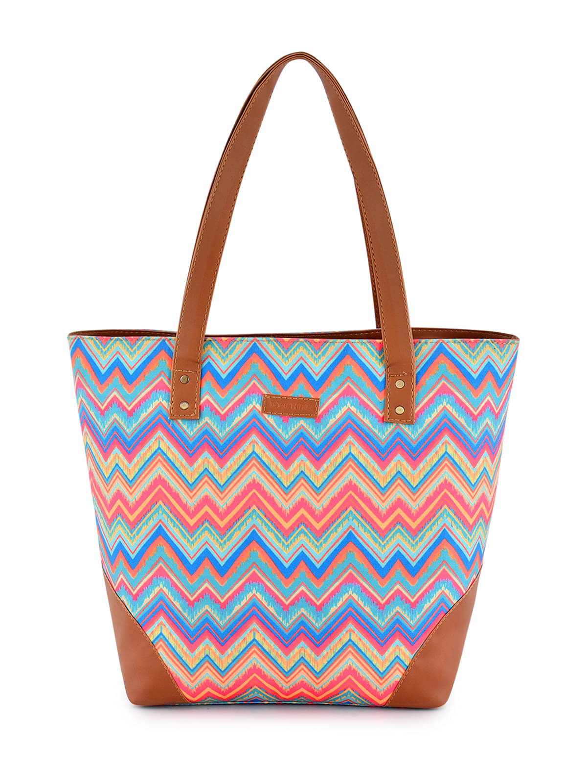     			Lychee Bags - Multicolor Canvas Tote Bag