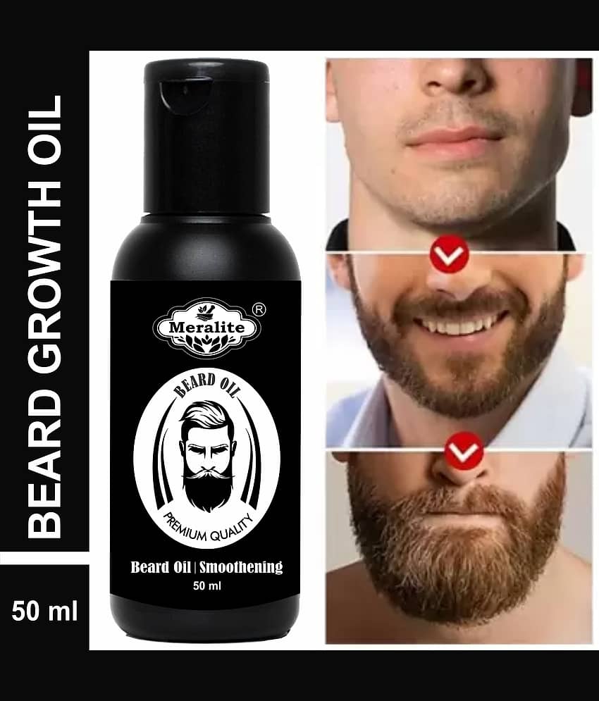 MERALITE - 50mL Promotes Beard Growth Beard Oil ( Pack of 1 ) - Beard Care and Tools | Buy online on ZillyBuy