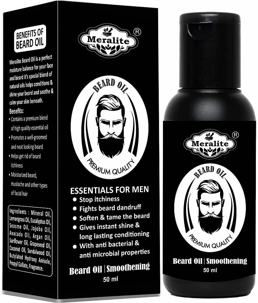 MERALITE - 50mL Promotes Beard Growth Beard Oil ( Pack of 1 ) - Beard Care and Tools | Buy online on ZillyBuy
