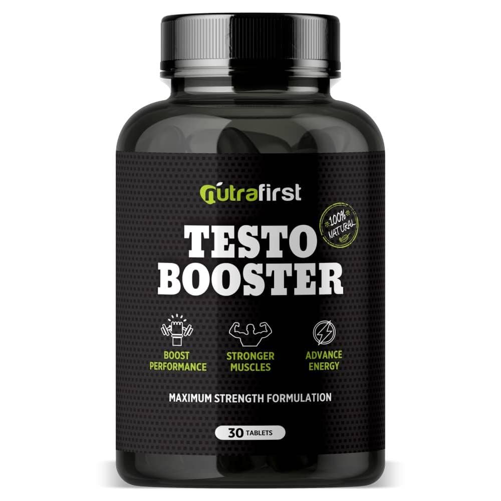 NutraFirst Ultra Josh Testosterone Booster Supplement for Men 1B (30 Tablets)