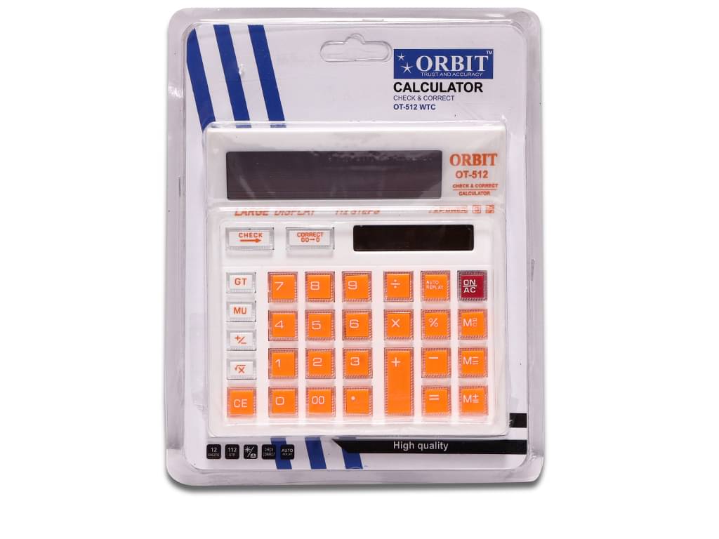 ORBIT CK - 12 Digits Basic Calculator ORBIT CK - 12 Digits Basic Calculator