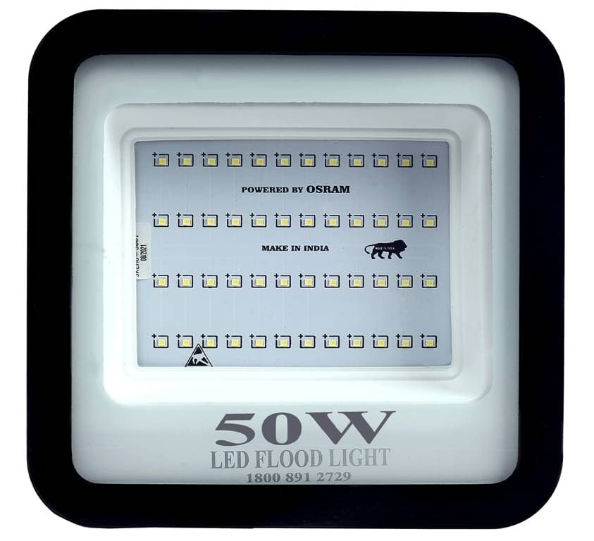     			PE 50W HAlogen Flood Light Cool Day Light - Pack of 1