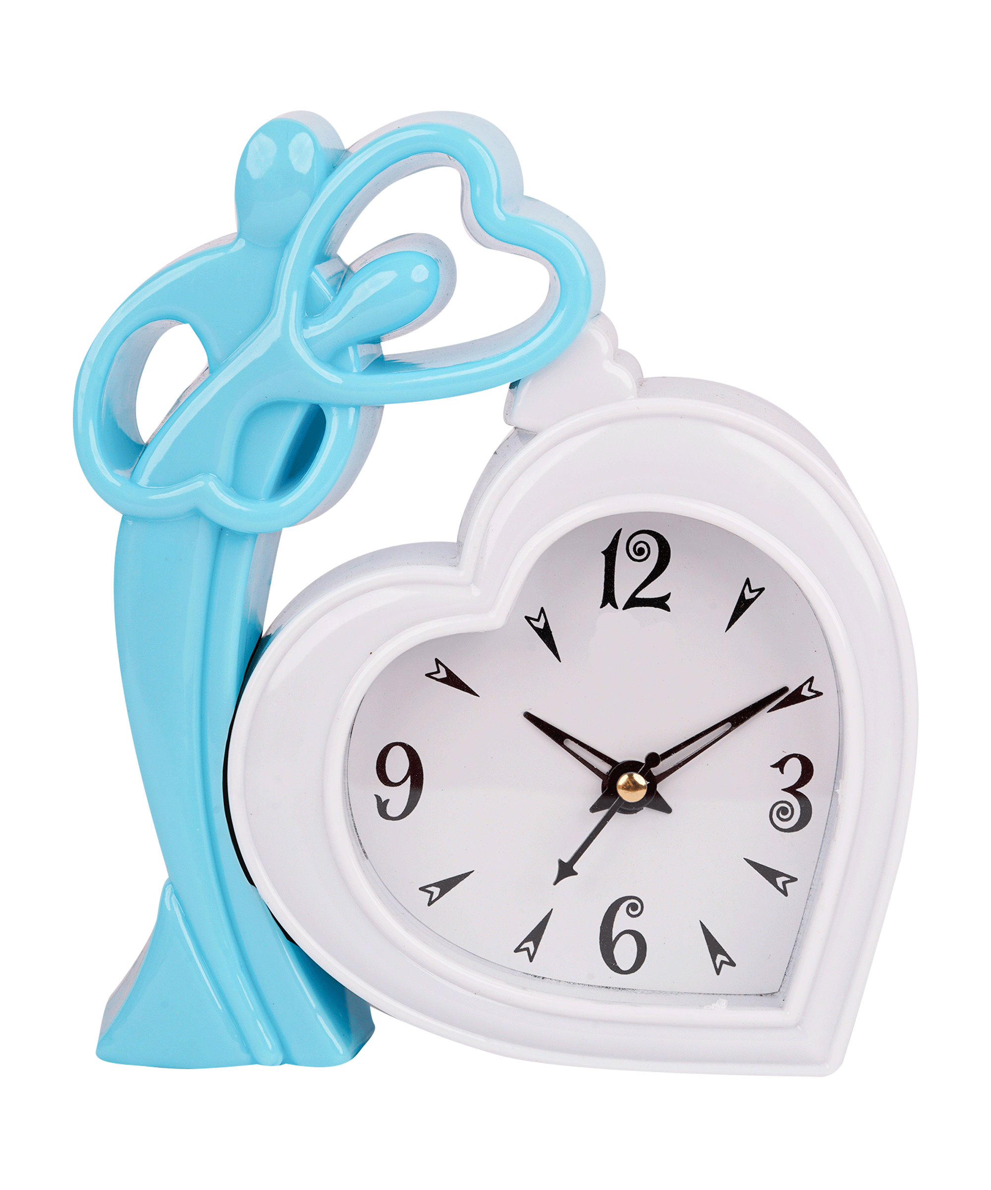     			Sigaram Analog Plastic Triangle Table Clock - Pack of 1