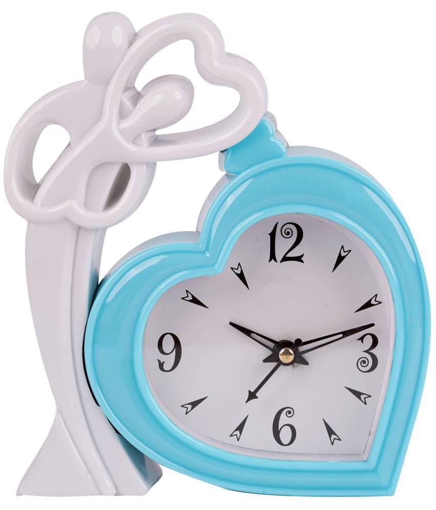    			Sigaram Analog Plastic Triangle Table Clock - Pack of 1