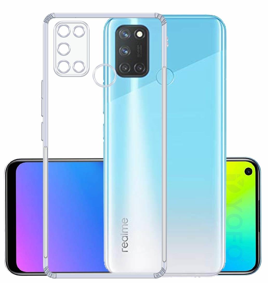     			Spectacular Ace - Transparent Silicon Plain Cases Compatible For Realme 7i ( Pack of 1 )