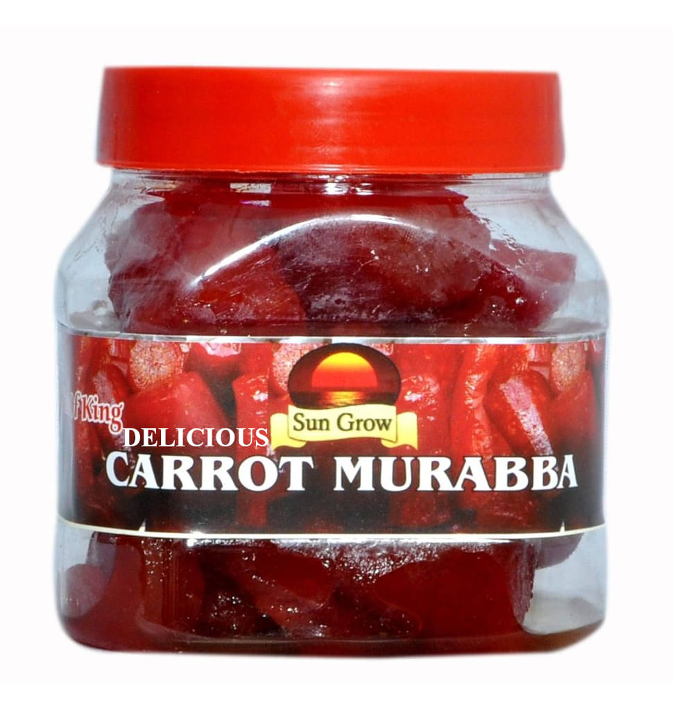 Sun Grow Home Made, Delicious Hand Made & Mother Made Herbal Organic Carrot Murabba, Palm Good Pickle 500 g Sun Grow Home Made, Delicious Hand Made & Mother Made Herbal Organic Carrot Murabba, Palm Good Pickle 500 g