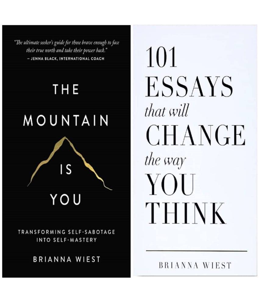     			The Mountain Is You ,101 Essays That  Paperback By Brianna Wiest