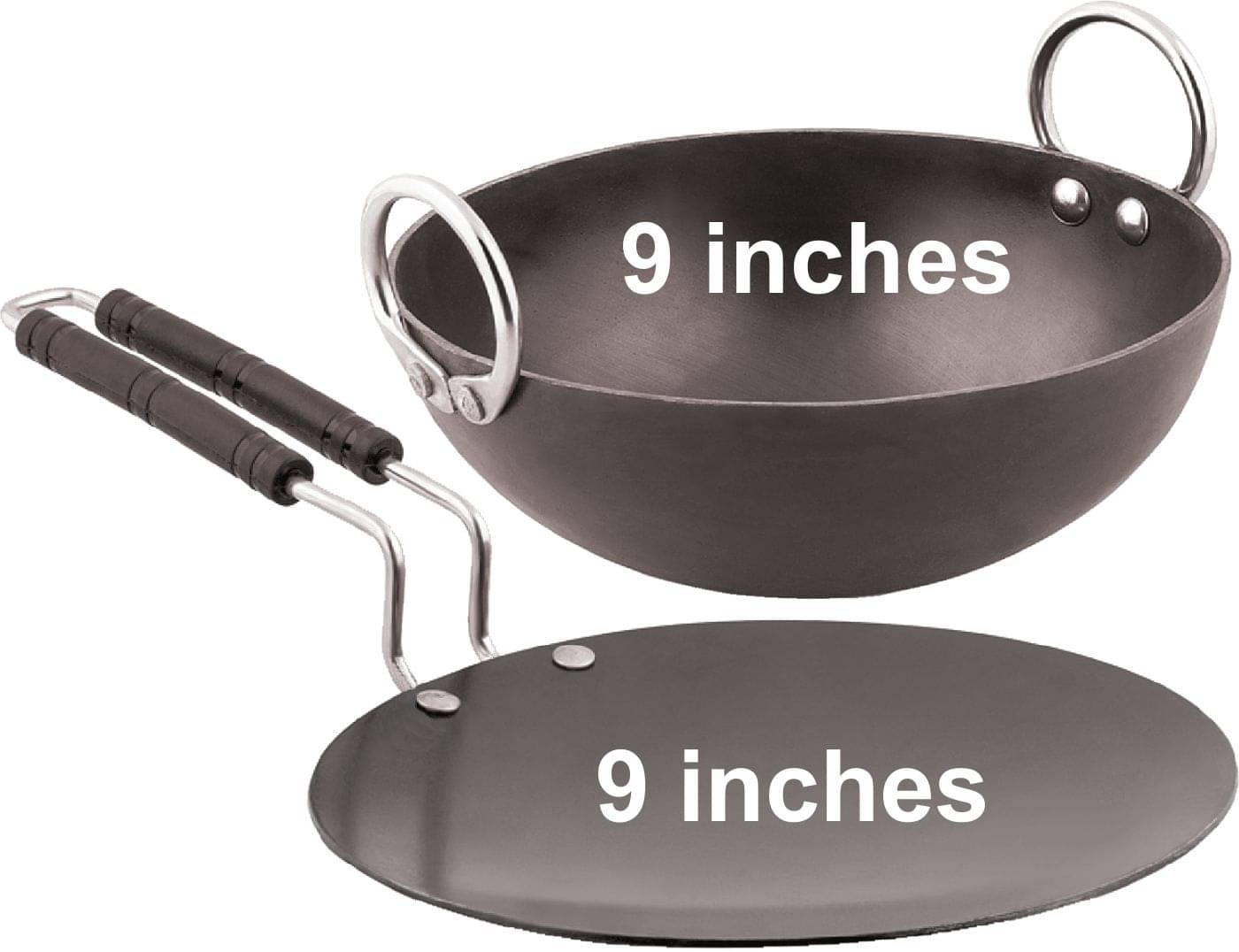     			Veer - Iron Deep Kadhai 2 mm ( 1250 ) L